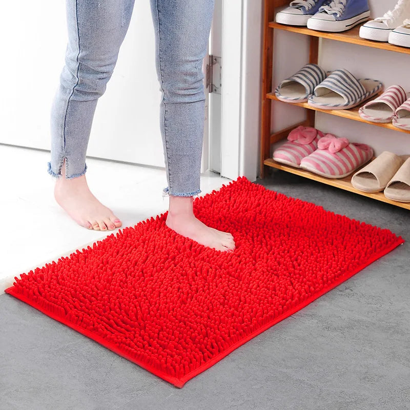 Carpet Rug Bedroom Plush Mat Room Decor Bath Rugs for Rooms Foot Carpets Living Decoration Home Floor Bathroom Kitchen Door Mats