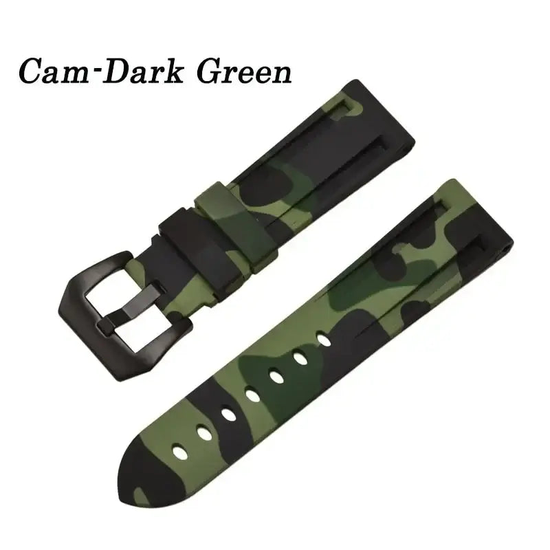 Huawei Watch & Watch GT Camouflage Silicone Buckle Band