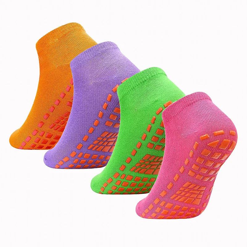 Anti Slip Grip Yoga Socks for Adults and Kids