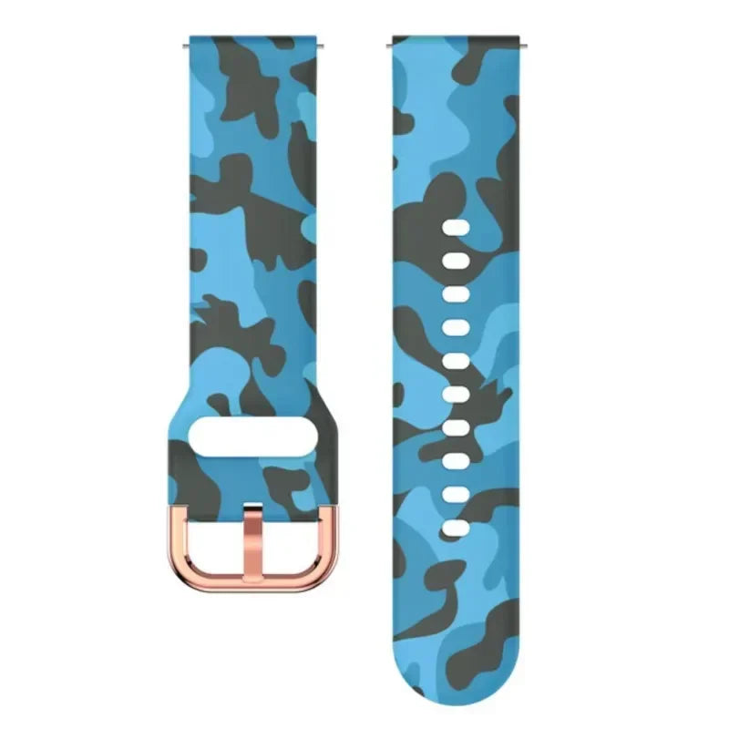 TicWatch Pro 3, E3 & GTH Printed Silicone Band