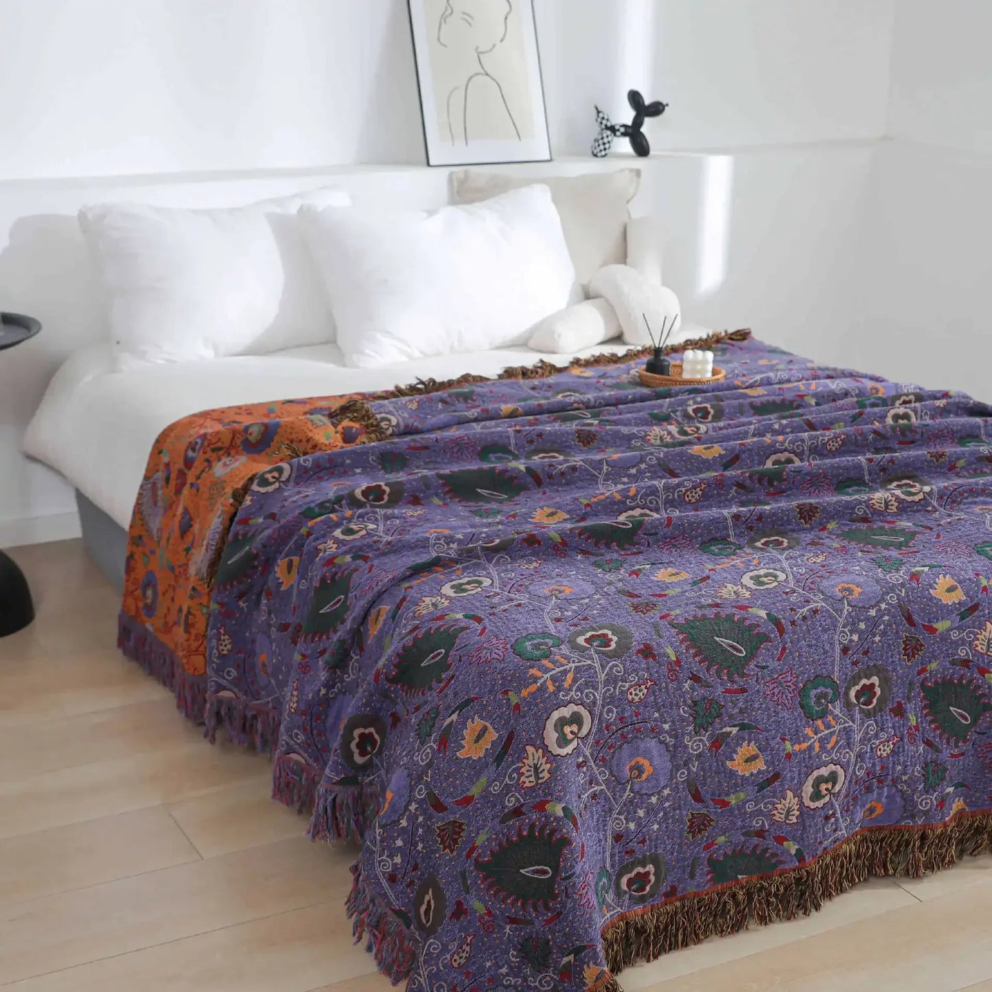 Nordic Throw Blanket For Beds Cotton Double Sided Sofa Cover Sofa Cushion Soft Blanket Leisure Bedspread Four Seasons Thin Quilt