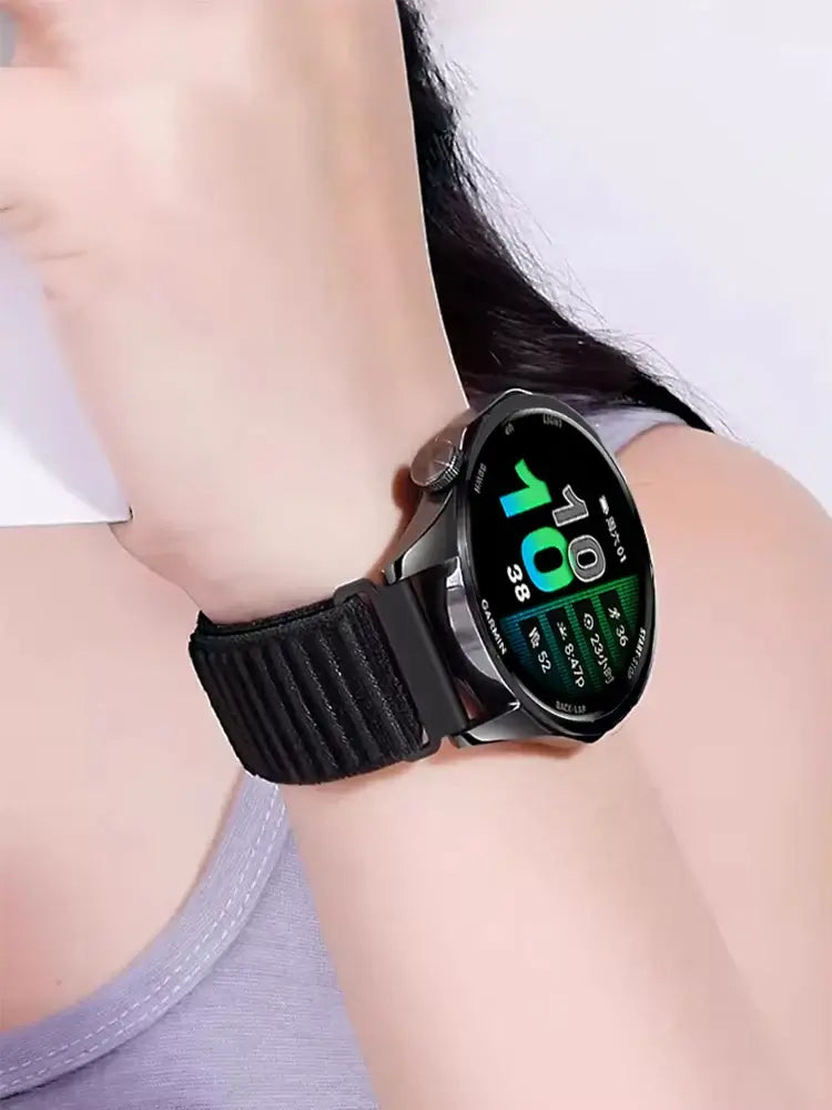 Amazfit Balance, GTR, GTS & Bip Breathable Nylon Loop Band, 20 Colors