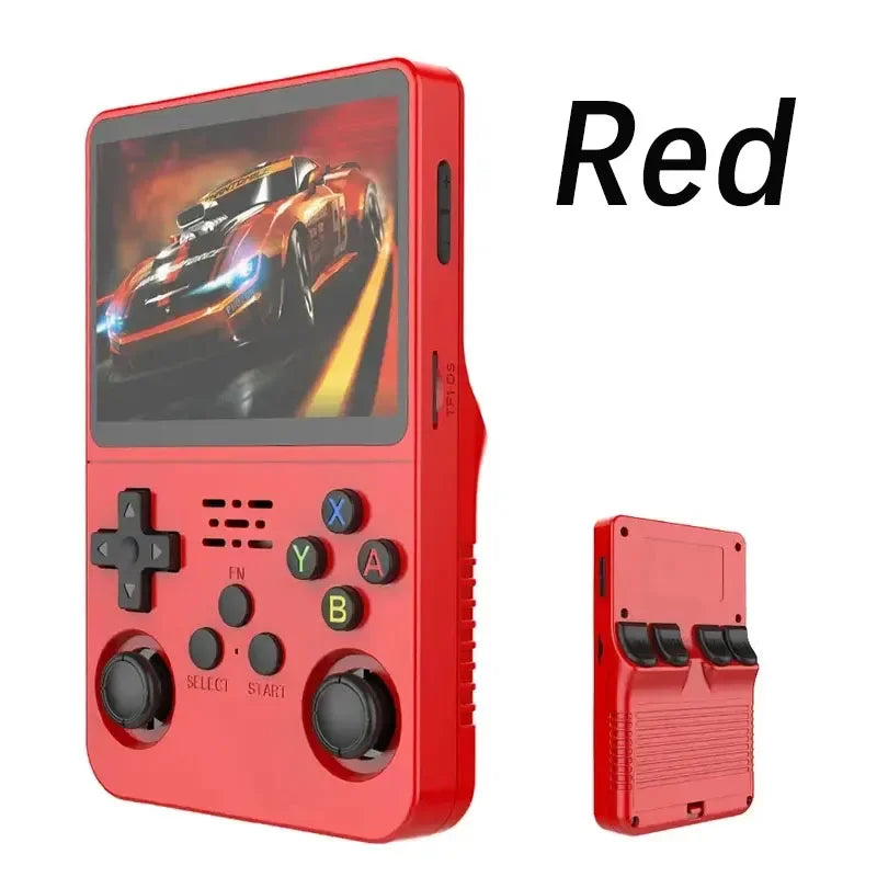 Linux System Open Source R36S Retro Handheld Video Game Console 3 5 Inch IPS Screen Portable Pocket Video Player 64GB 128GB Game