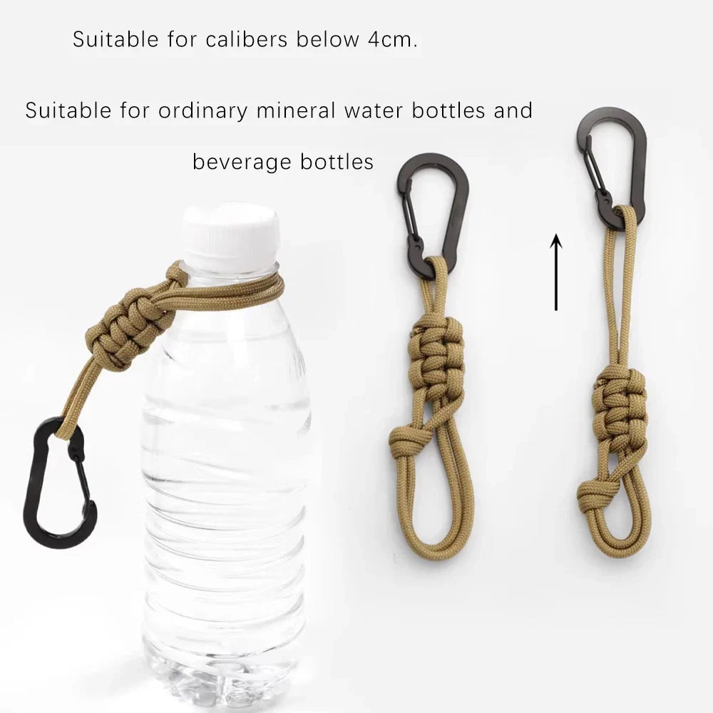 Outdoor Multifunctional Water Bottle Buckle, Kettle Buckle, Umbrella Rope Buckle, Hat Bbuckle, Mineral Water Universal Keychain
