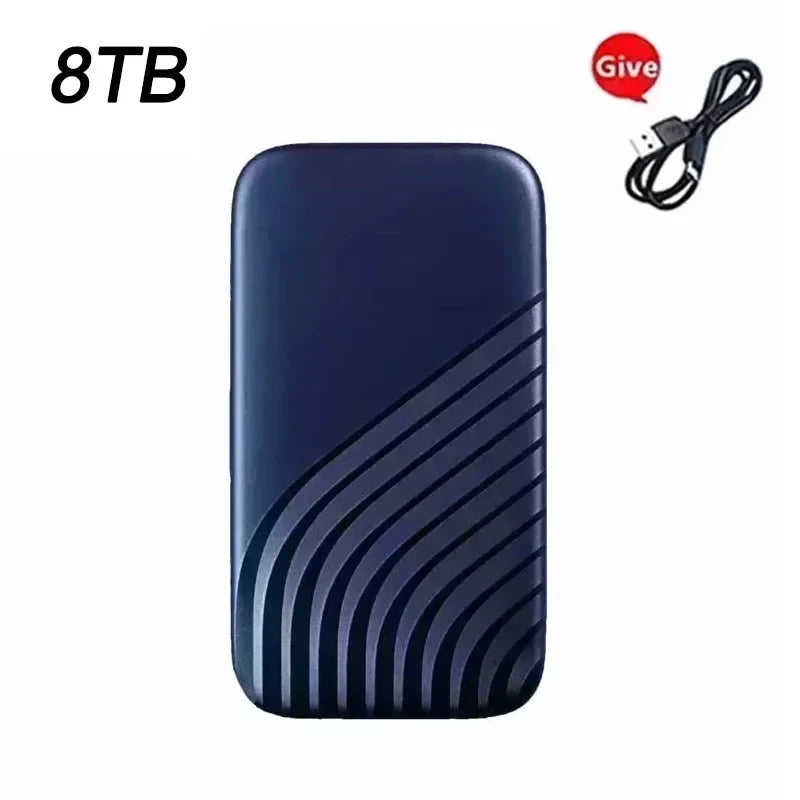 New SSD USB Flash Hard Drive External TypeC High Speed SSD USB3.1 256TB SSD Storage Portable HD Hard Disk