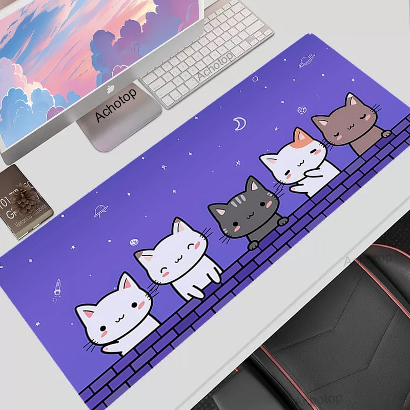 Alfombrilla de escritorio Brick Kitties