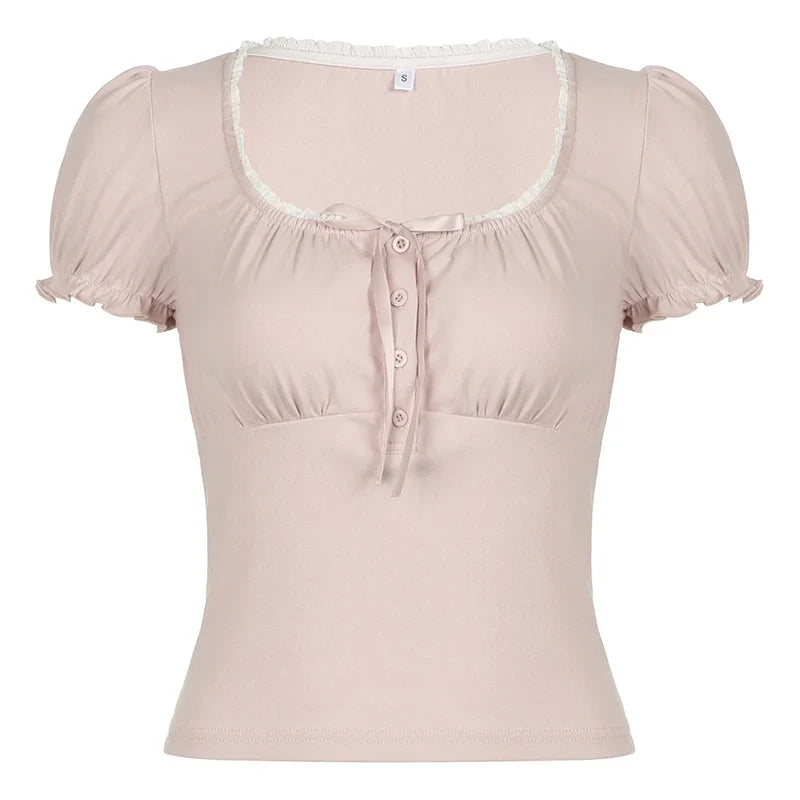 Linda blusa abotonada