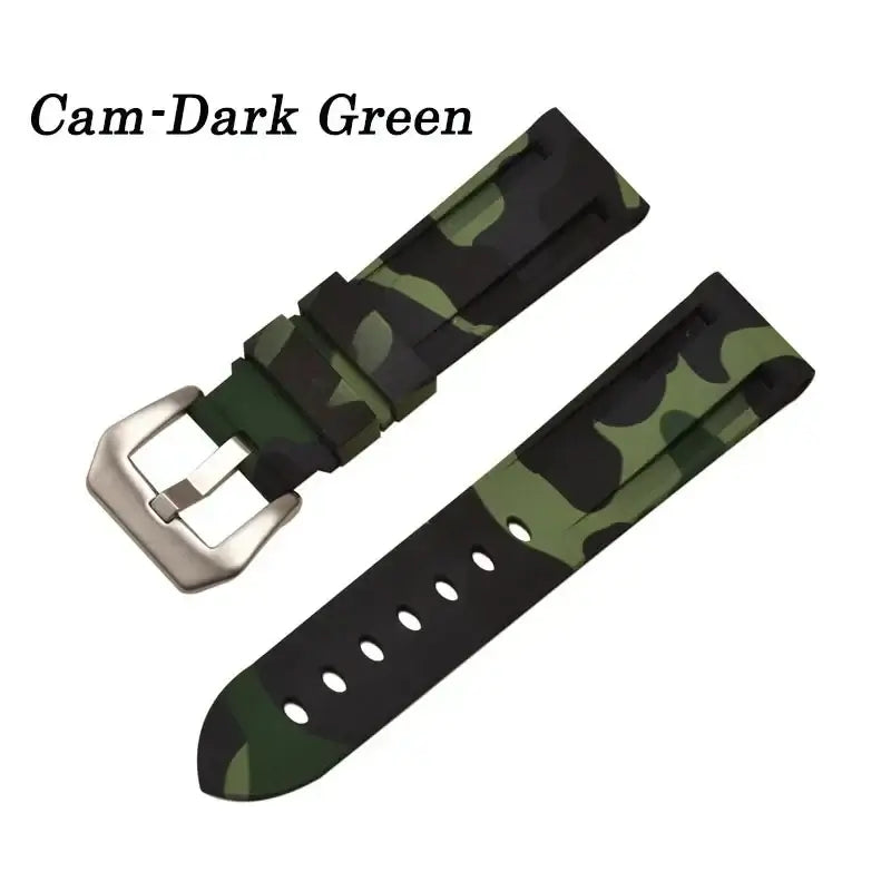Huawei Watch & Watch GT Camouflage Silicone Buckle Band