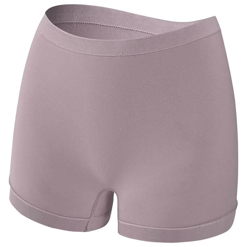 1 Pack Women Seamless Boyshort Panties Anti-Chafing Safety Shorts Sports Stretchy & Soft Underwear Sexy Lingerie Intimates S-5XL