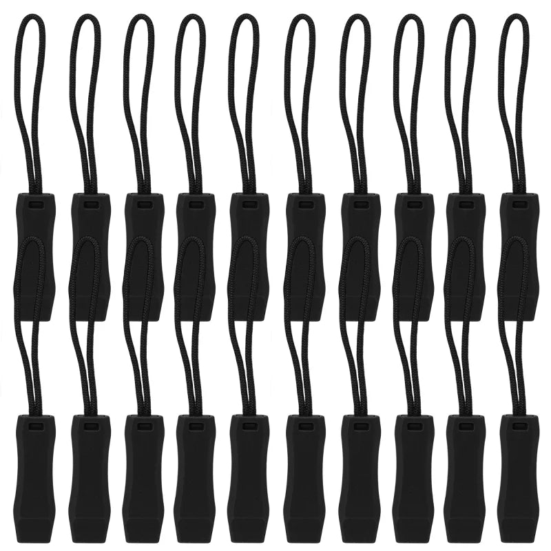 Outdoor Survival Whistle Camping Hiking Rescue Emergency Whistle Diving Survival Whistle Zipper Pull Combo for Backpack Tent