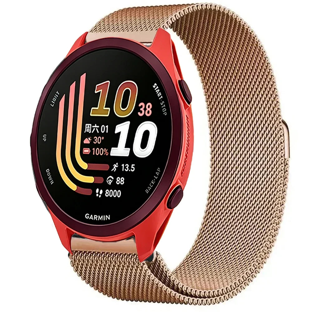 Garmin 20/22mm Quick Release Magnetic Milanese Band