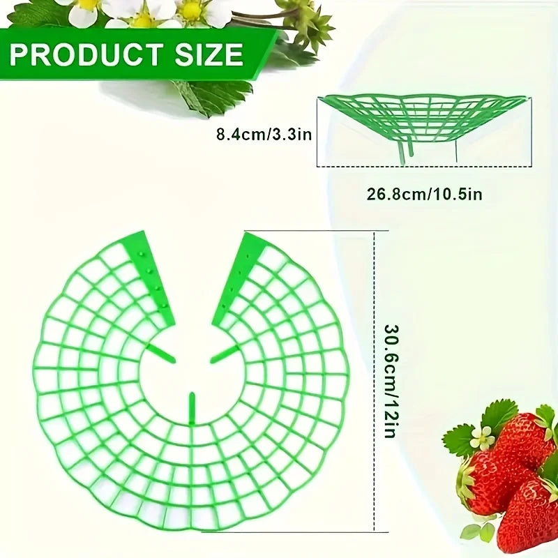 10/20pcs Green Strawberry Planting Racks, Watermelon Support Frames