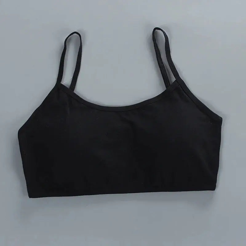 Girls Breathable Cotton Bras