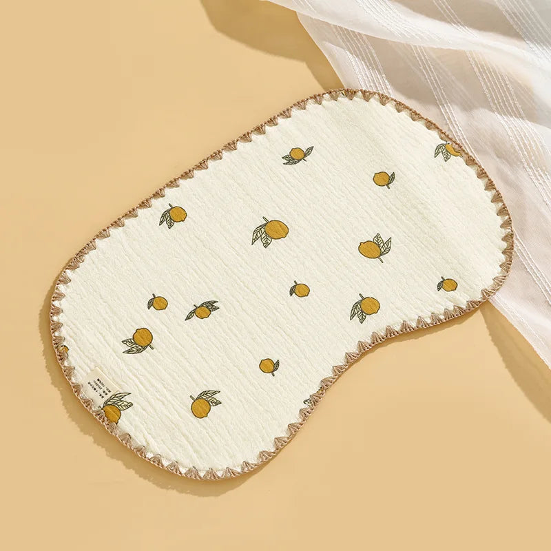 Newborn Baby 10-layer Cotton Gauze Flat Pillow Newborn Pillow Towel Baby Cloud Pillow Anti-vomiting Pillow