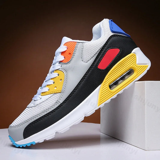 Autumn Women's Sneakers Men's Casual Breathable New Comfortable Faionable Round Toe Low Heel Rubber Outsole Zapatillas De Hombre