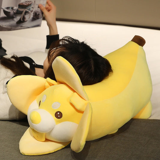 Peluche de Shiba Inu Plátano