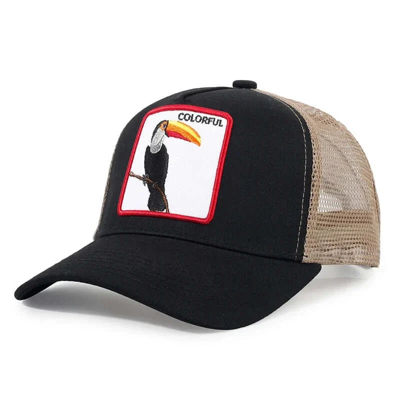 Stylish Sun Protection Embroidered Baseball Cap