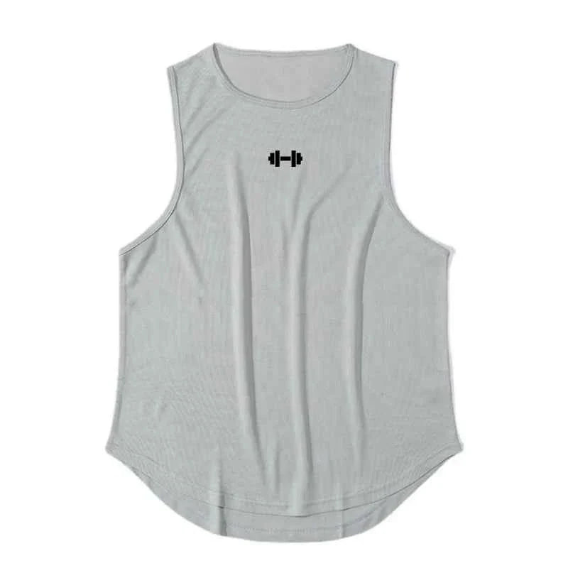 Camiseta de tirantes BreezeFit de secado rápido para gimnasio de hombre