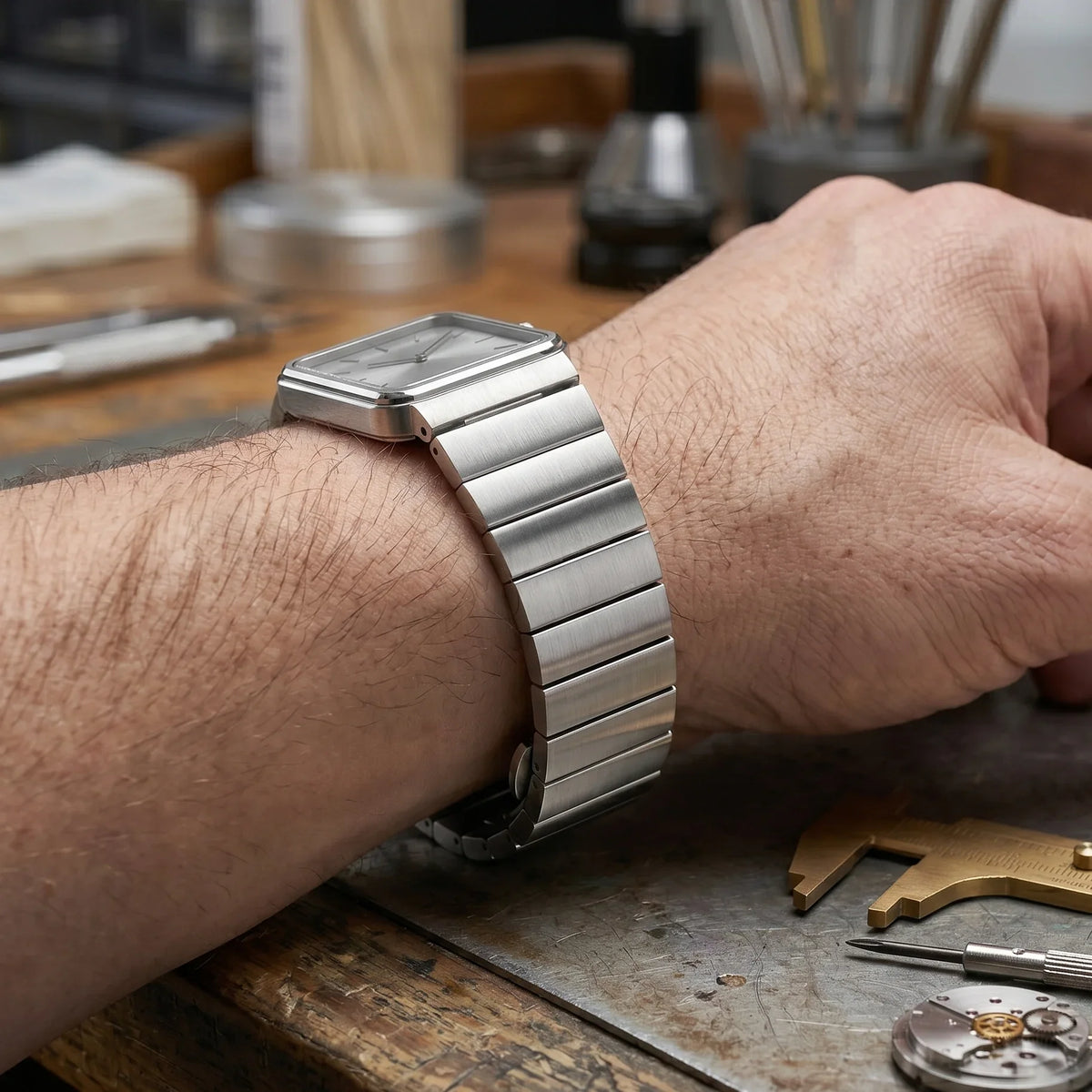 Suunto Race, Vertical & 9 Peak Brushed Stainless Steel Bracelet