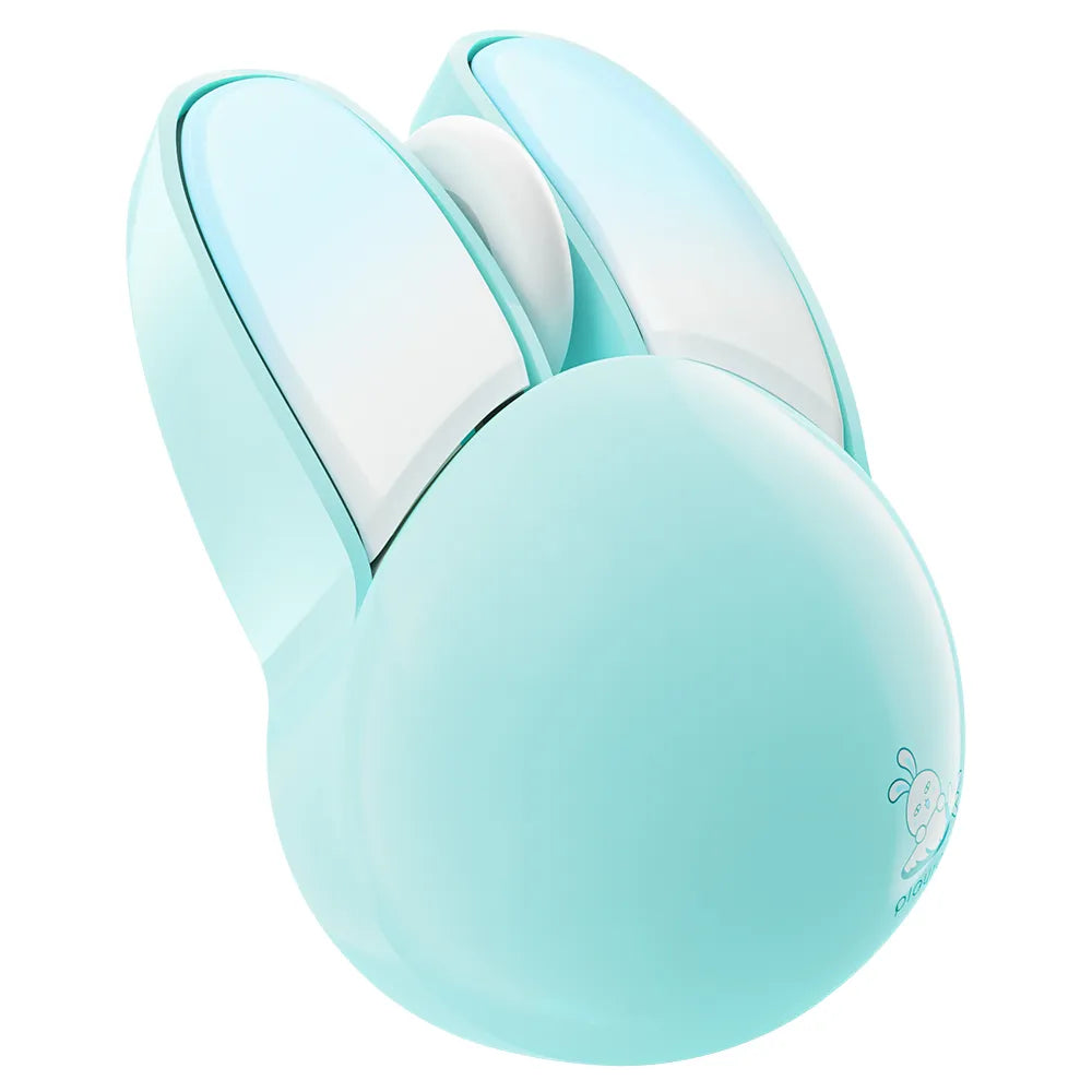 Ratón de computadora inalámbrico con diseño de conejo