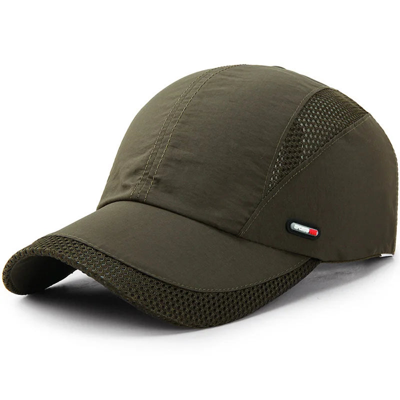Gorra de béisbol versátil para ropa deportiva