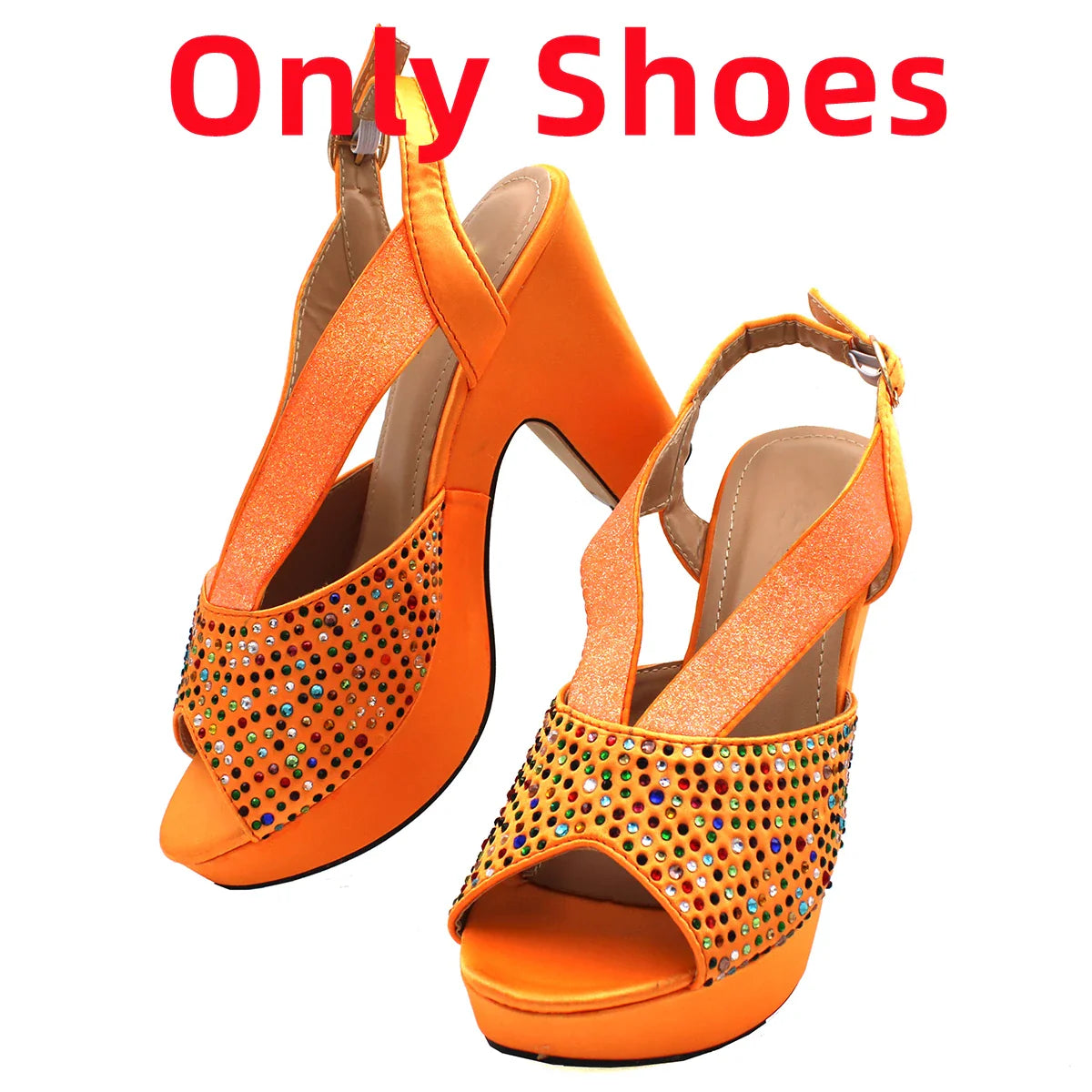 Nuevo conjunto de zapatos y bolso para mujer africana con diseño novedoso
