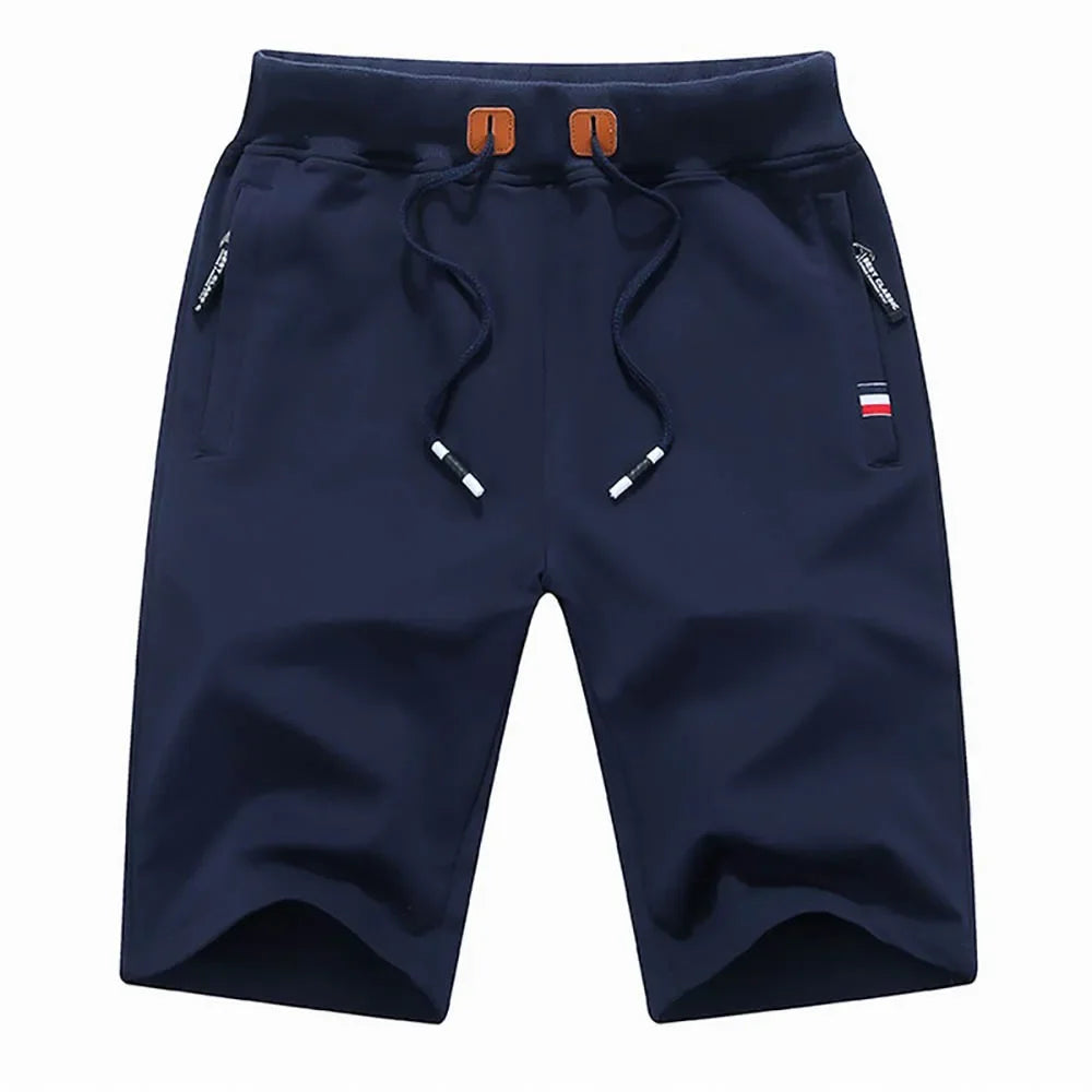 Pantalones cortos tipo jogger UrbanFlex de algodón para hombre estilo hip hop