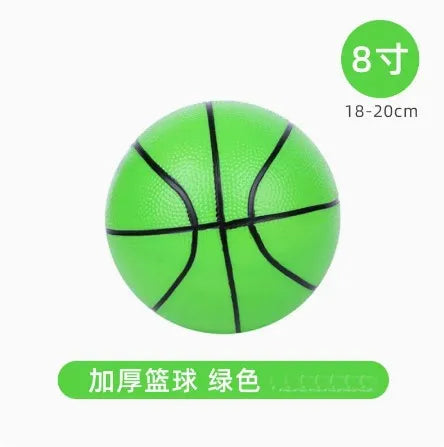 Children's elastic small leather ball, baby racket, basketball, kindergarten, outdoor ball toys for babies
