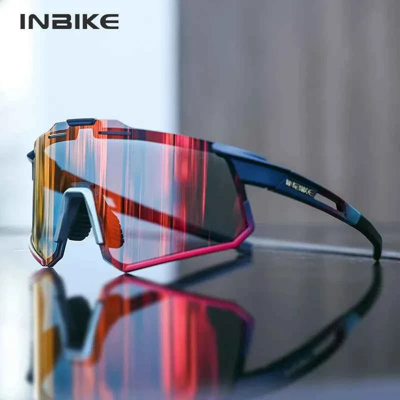 INBIKE Photochromic Cycling Sport Sunglasses