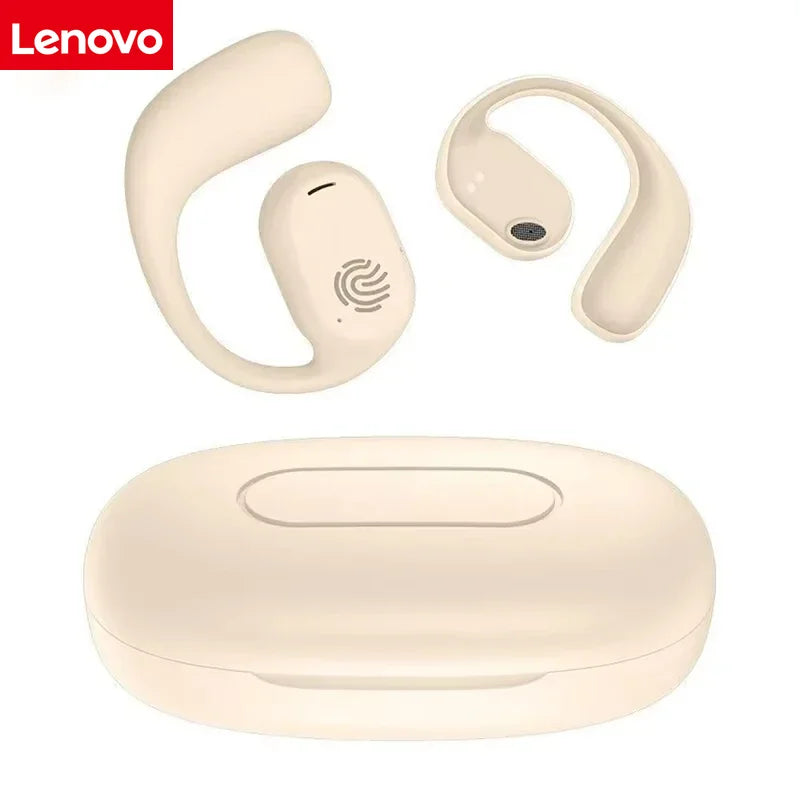New Lenovo Bone Conduction Earphones Sports Bluetooth 5.3 Wireless Earbuds HiFi 9D Stereo Waterproof Touch Control Noise Cancel