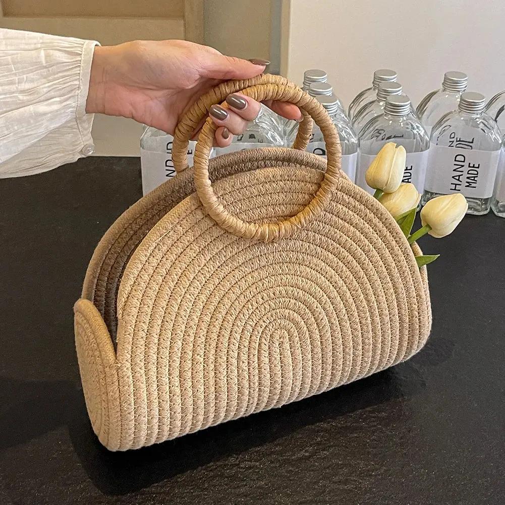 Clutch Bag Handwoven Clutch - Lightweight & Stylish - Beach Purse