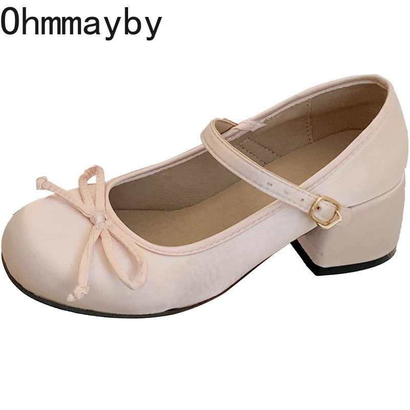 Zapatos tipo merceditas de bailarina