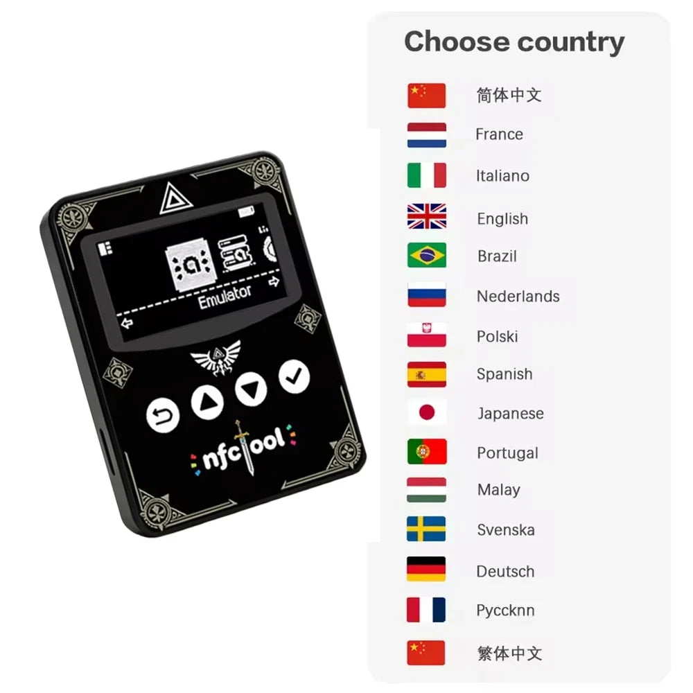 For Amiibo OLED Simulator iNFC Bluetooth Rechargeable Emulator for Switch/Switch 2/Lite OLED 3DS Wii U Wireless Game Accessory