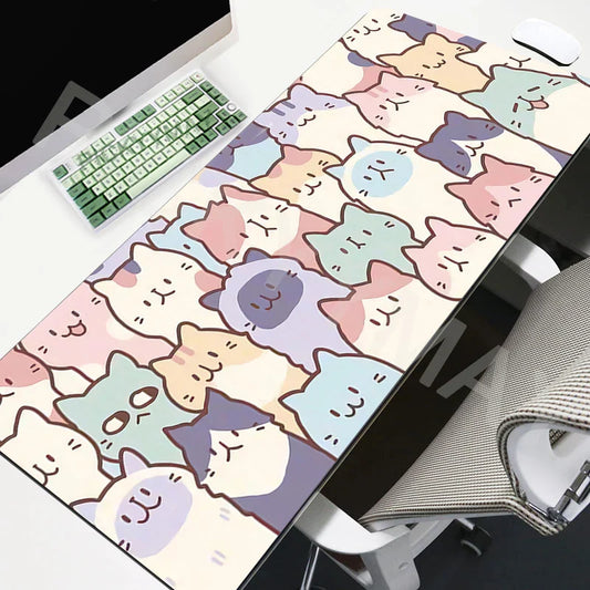 Alfombrilla de escritorio Gatos atestados