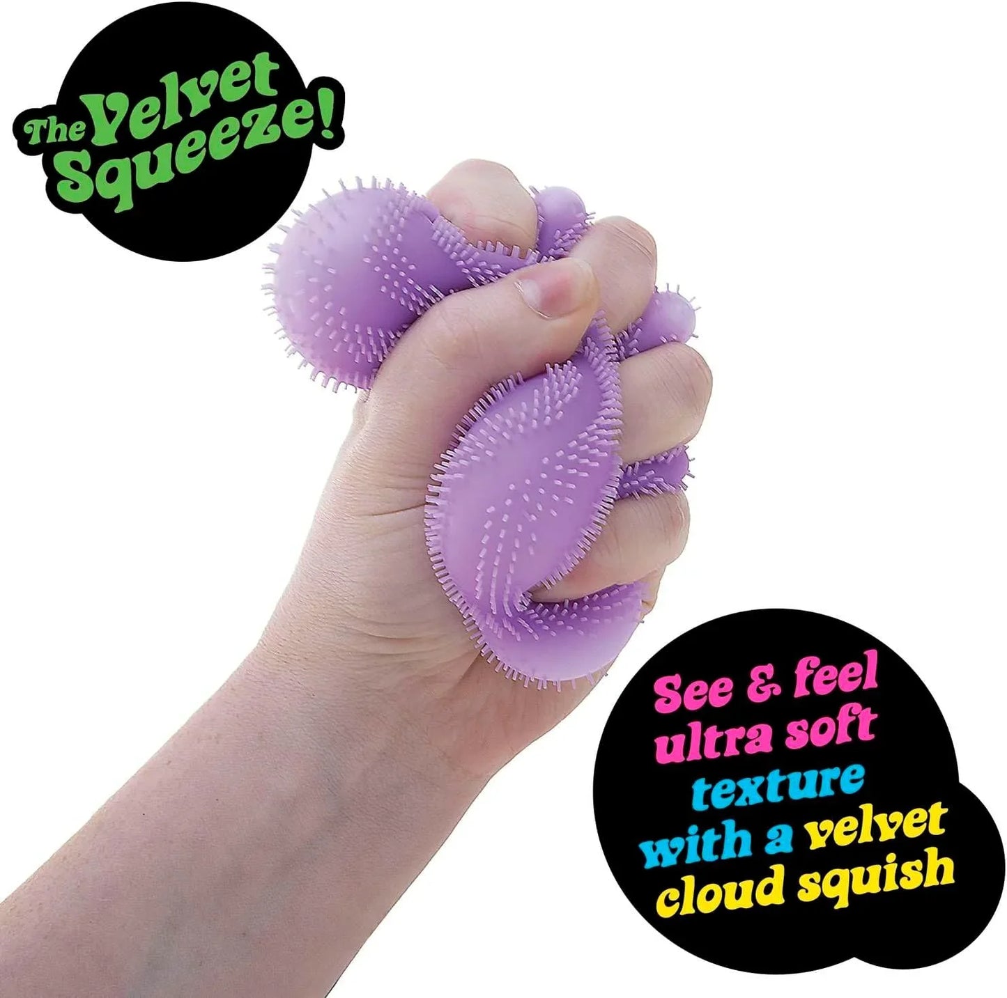 NeeDoh Fuzz Ball Blind Box Stress Relief Desktop Ornament