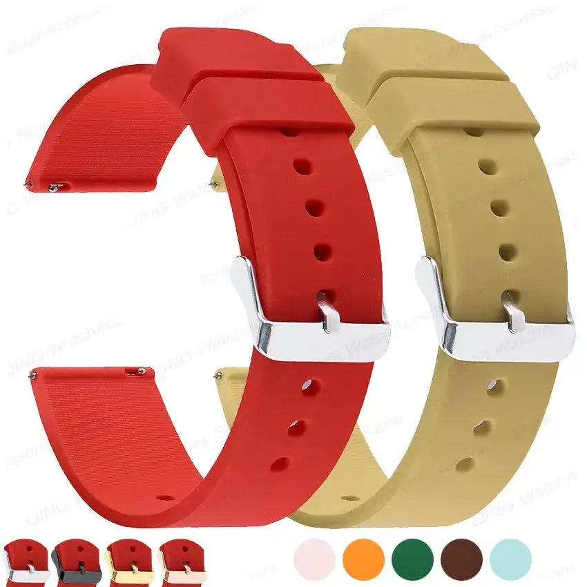 Suunto Silicone Strap - Soft, Waterproof, Colorful Design