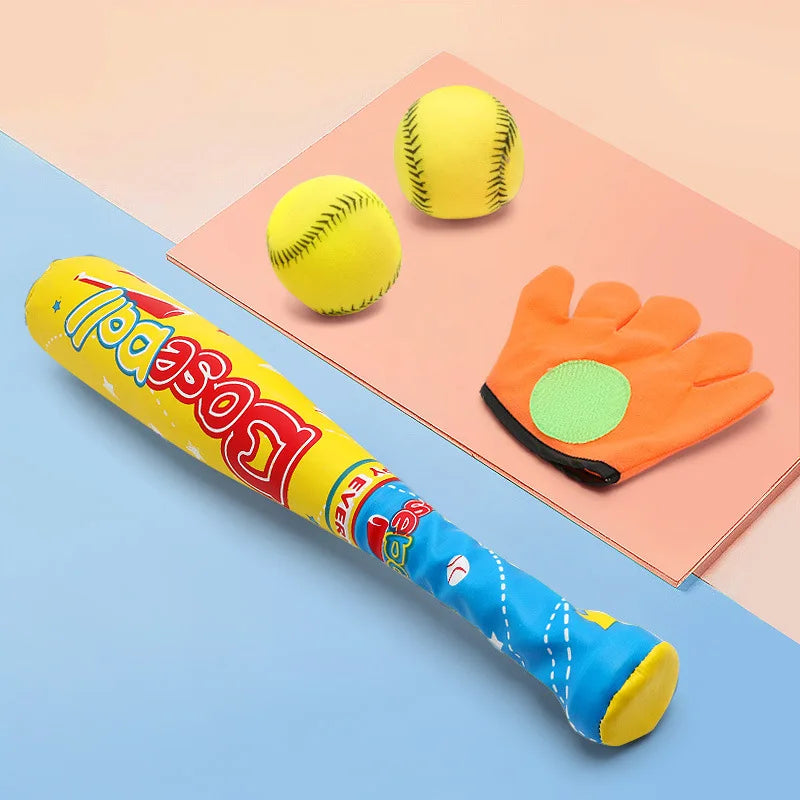 4 Piece Kids Baseball Kit Perfect for Backyard Fun