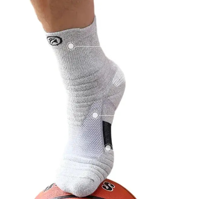Pack of Men's High Elastic Tube Socks