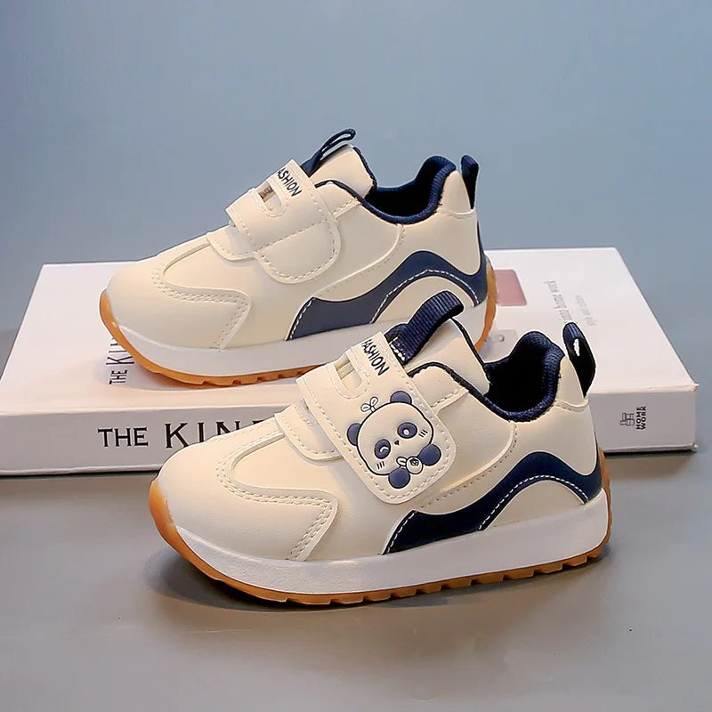 New Fashion Children's Causal Sneakers for Girls Cute Patchwork Kids Sports Shoes Soft Versatile Boys School Running Sneakers