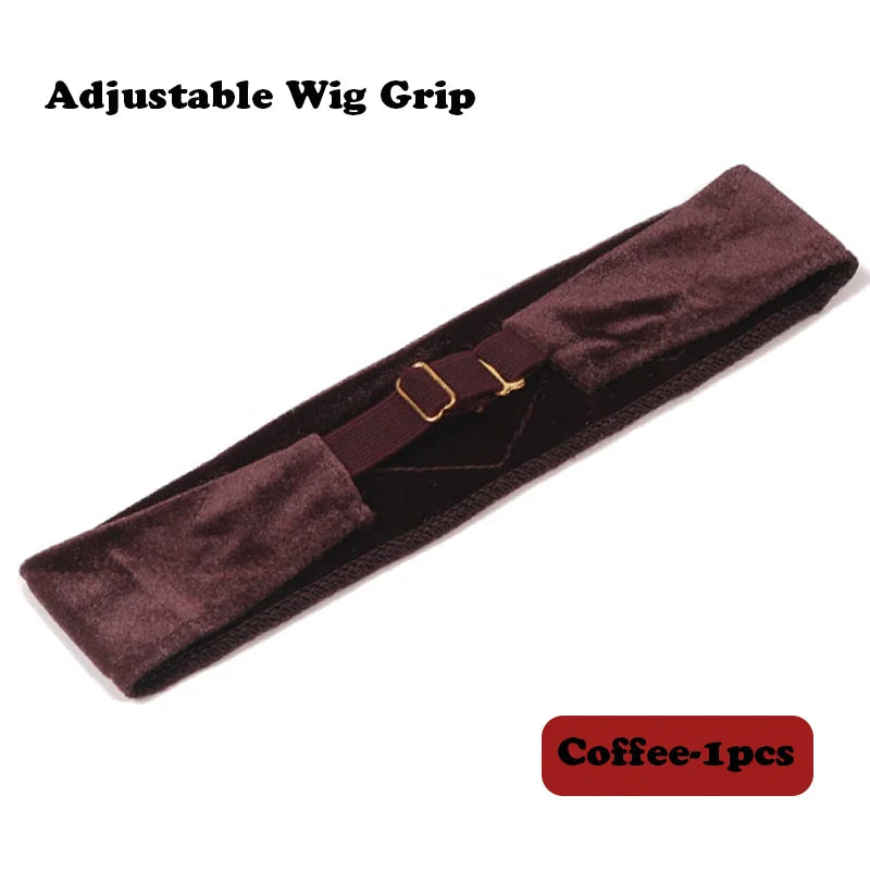 Nueva banda invisible para pelucas Plussign, diadema de agarre para pelucas de encaje frontal, 1 unidad/lote, color nude, banda de terciopelo antideslizante para sujetar pelucas