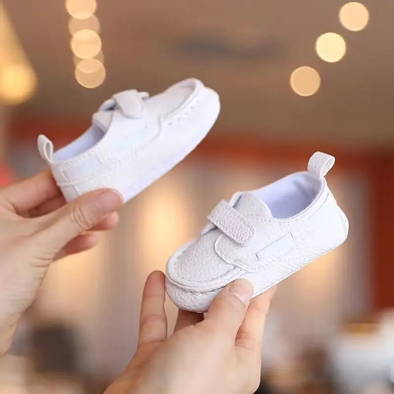 Newborn Baby Boss Boys Formal Shoes Fashion PU Leather Shoe for 1st Birthday Wedding Party Footwear