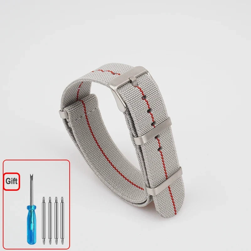 COROS Elastic Nylon Watch Band - Washable Waterproof Strap For Outdoors