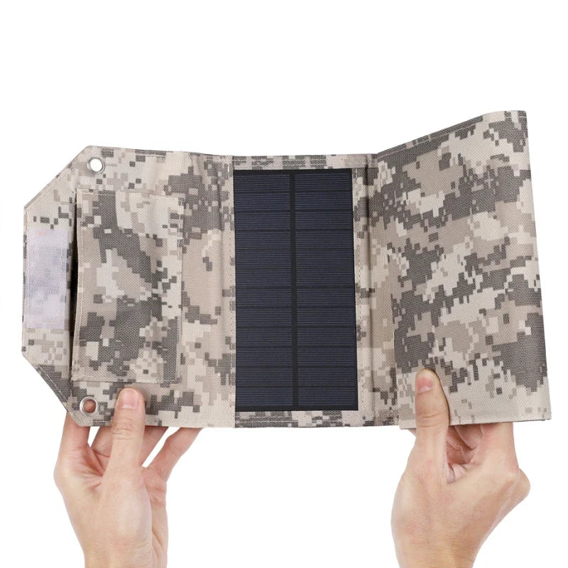 100w/80w/60w Foldable Solar Panel 5V USB Portable Folding Bag for Cell