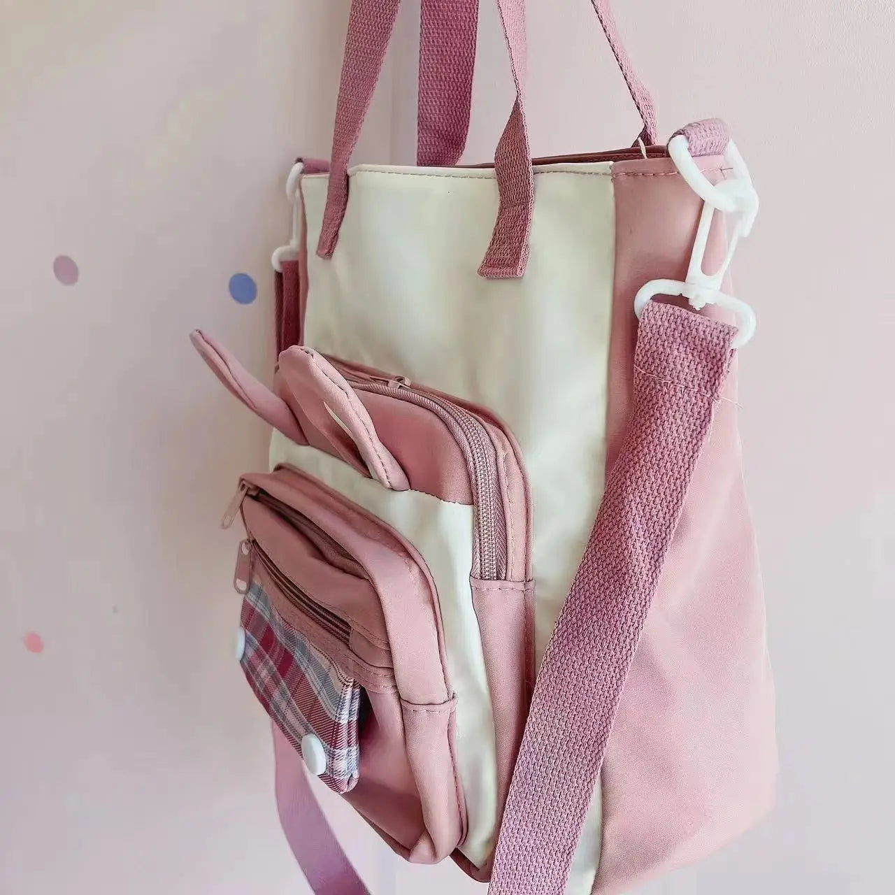 Bolso de hombro con orejas de conejo