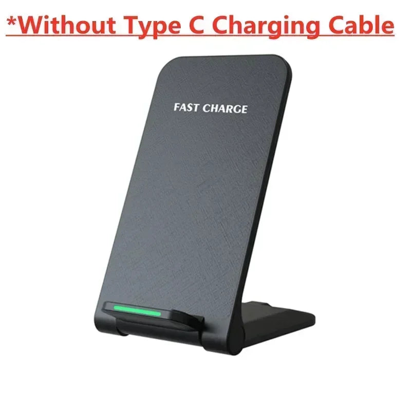 Wireless Charger Station Earphone Phone Fast Charging Charger Holder For iPhone 16 15 14 13 Pro Max Samsung S24 S23 Xiaomi