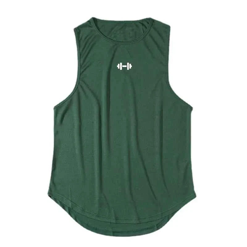 Camiseta de tirantes BreezeFit de secado rápido para gimnasio de hombre