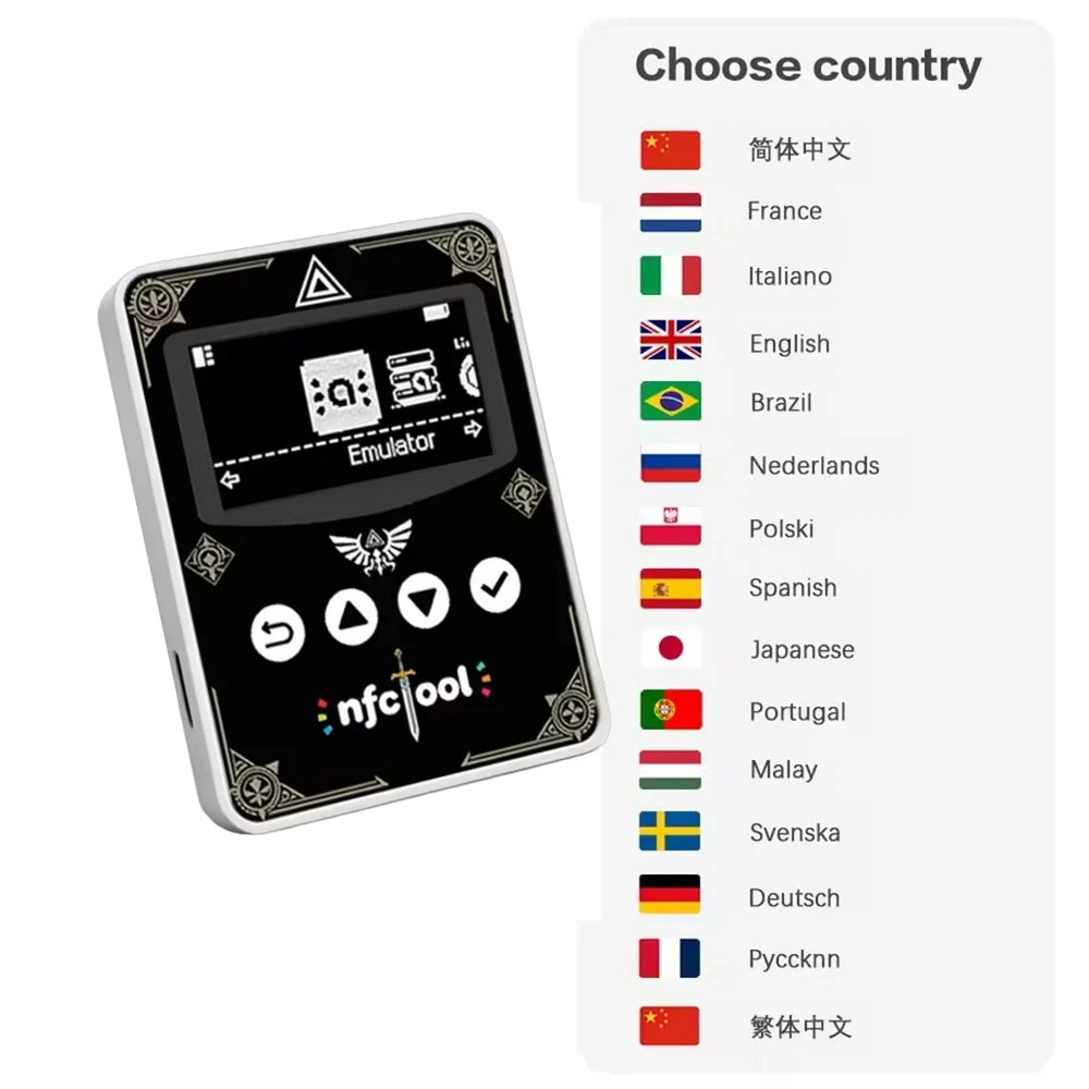 For Amiibo OLED Simulator iNFC Bluetooth Rechargeable Emulator for Switch/Switch 2/Lite OLED 3DS Wii U Wireless Game Accessory
