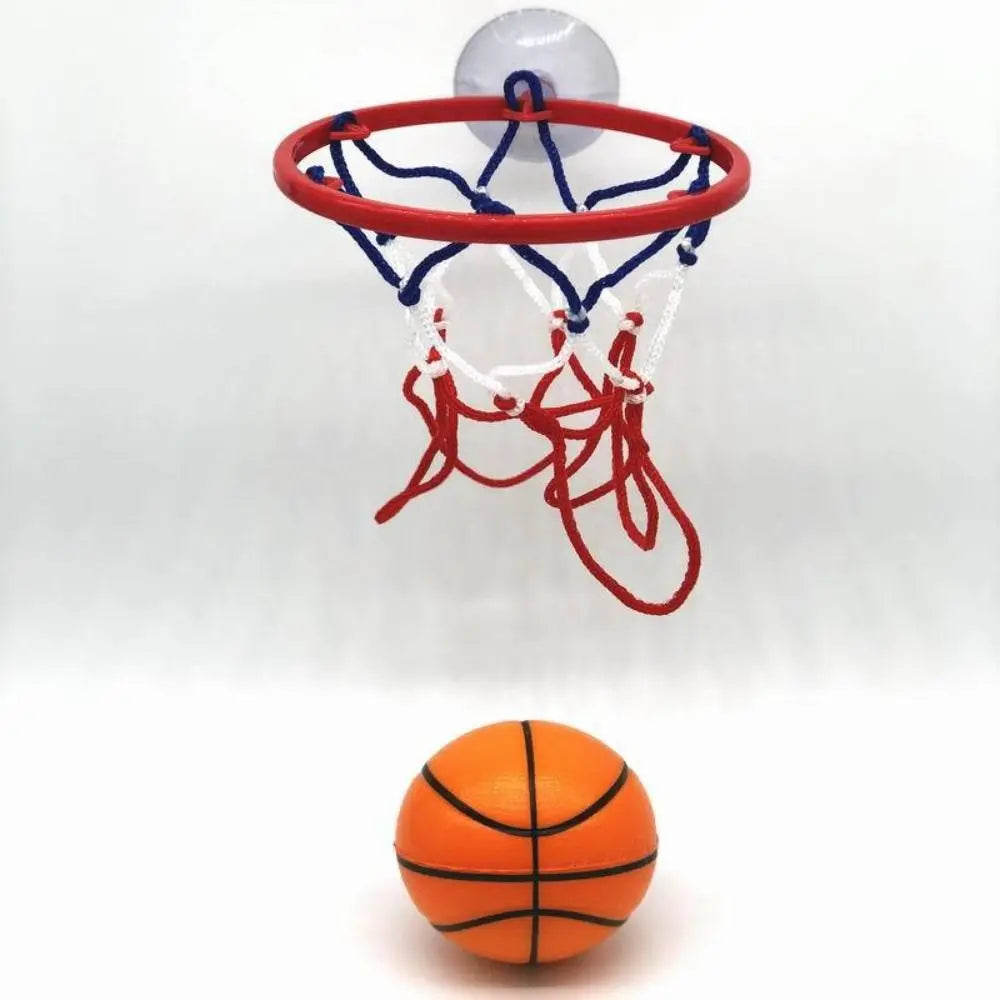 Funny Plastic Funny Basketball Hoop Kit Sensory Training Basketball Portable No-punch Indoor