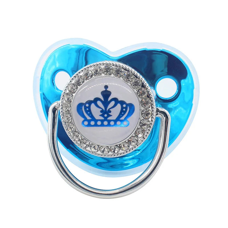 Baby Shower Gifts Baby Pacifier Rhinestone Pacifier Clips Princess