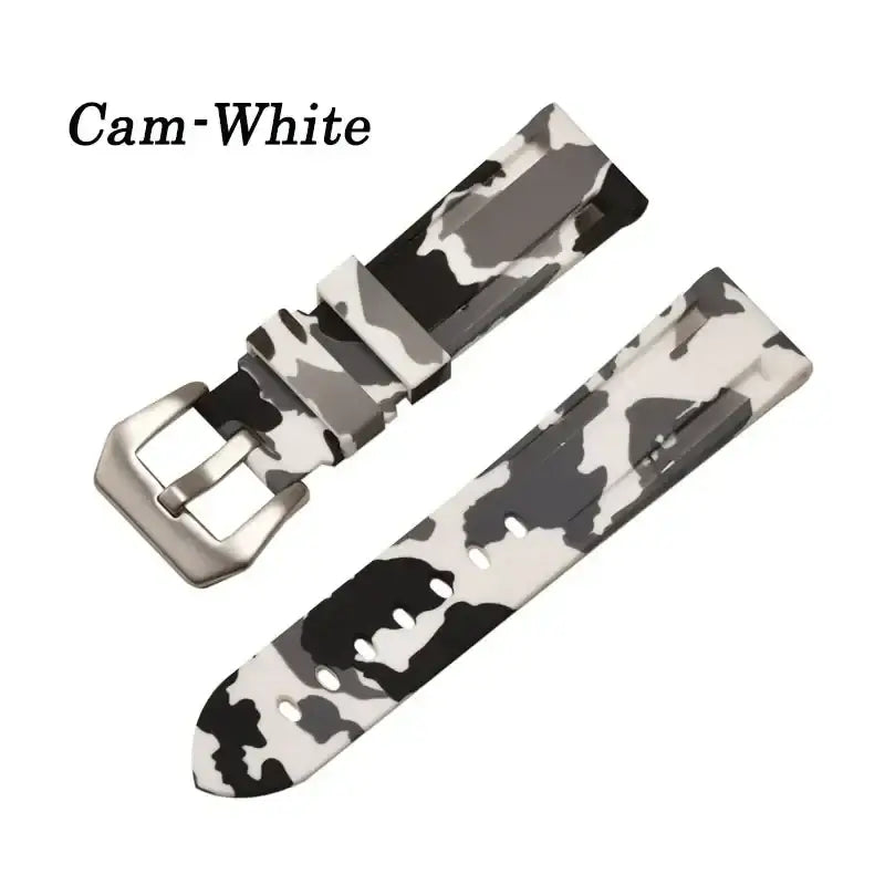 Huawei Watch & Watch GT Camouflage Silicone Buckle Band